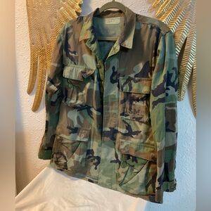 USMC Camo Jacket Woodland Military Camouflage